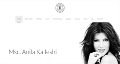 Desktop Screenshot of anilakalleshi.com
